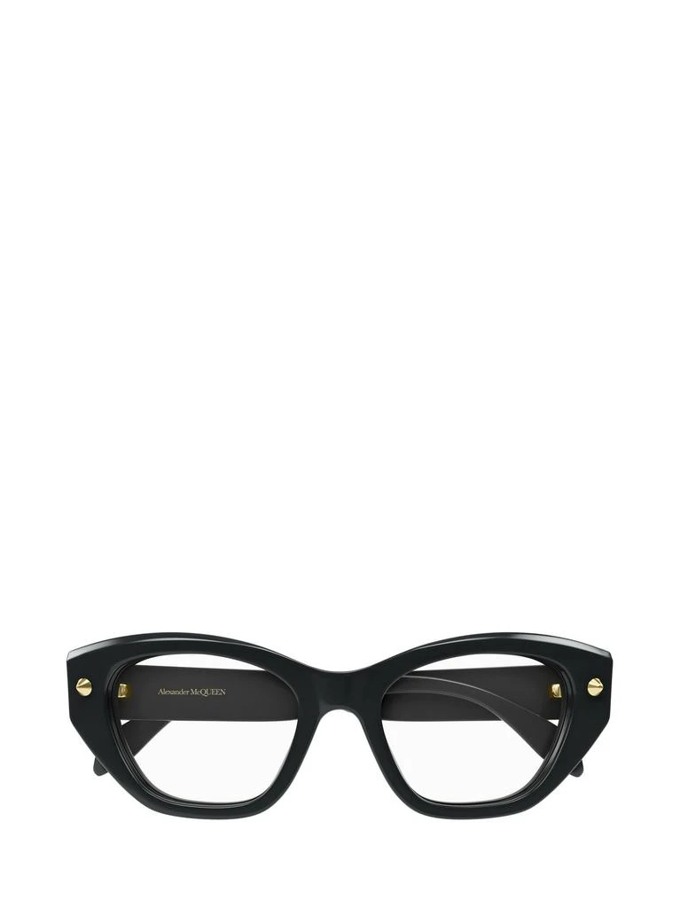 Alexander McQueen Alexander McQueen Eyewear Cat-Eye Frame Glasses 1