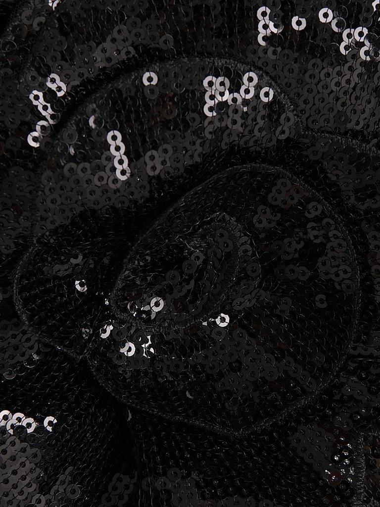 Milly Sabine Sequined Rosette Column Gown 6