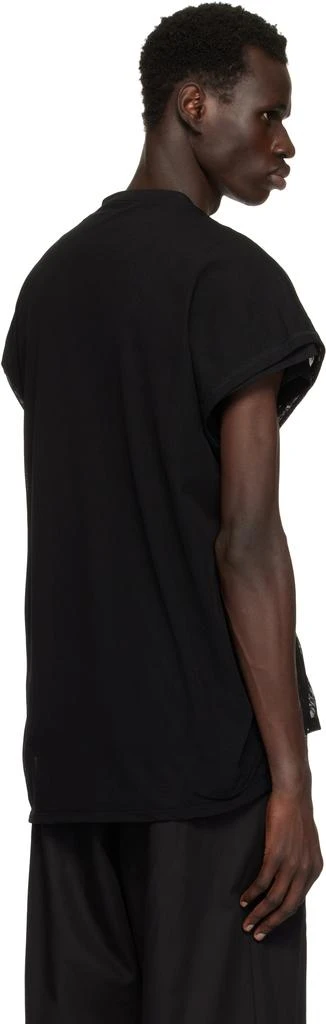 Kiko Kostadinov Black Inex Mesh Sleeveless T-shirt 3