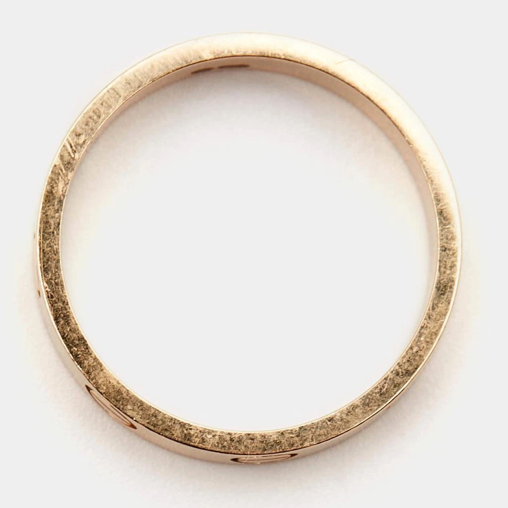 Cartier Cartier Love 18k Rose Gold Wedding Band Ring Size 50 5