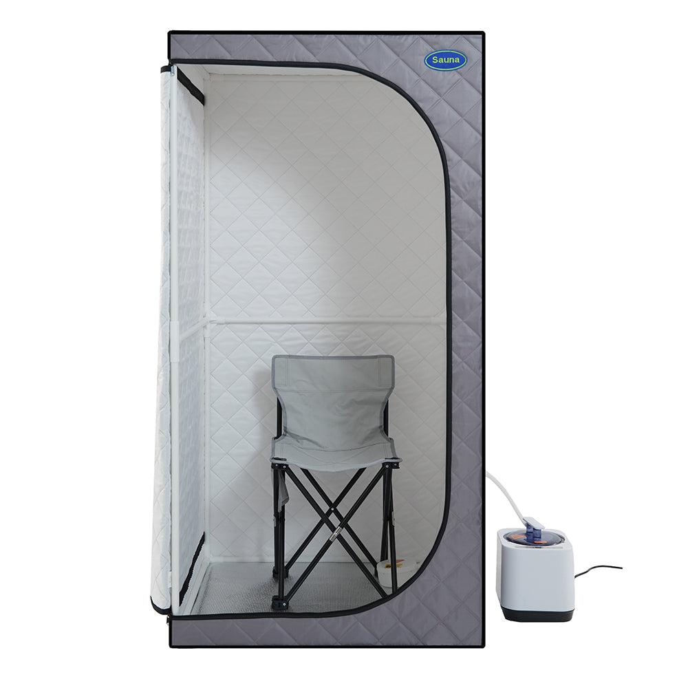 Hivvago Portable Mini Plus Steam Sauna Tent - Grey