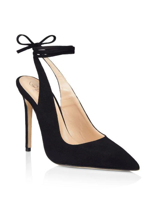 Brother Vellies Ribbon Suede Pumps 2