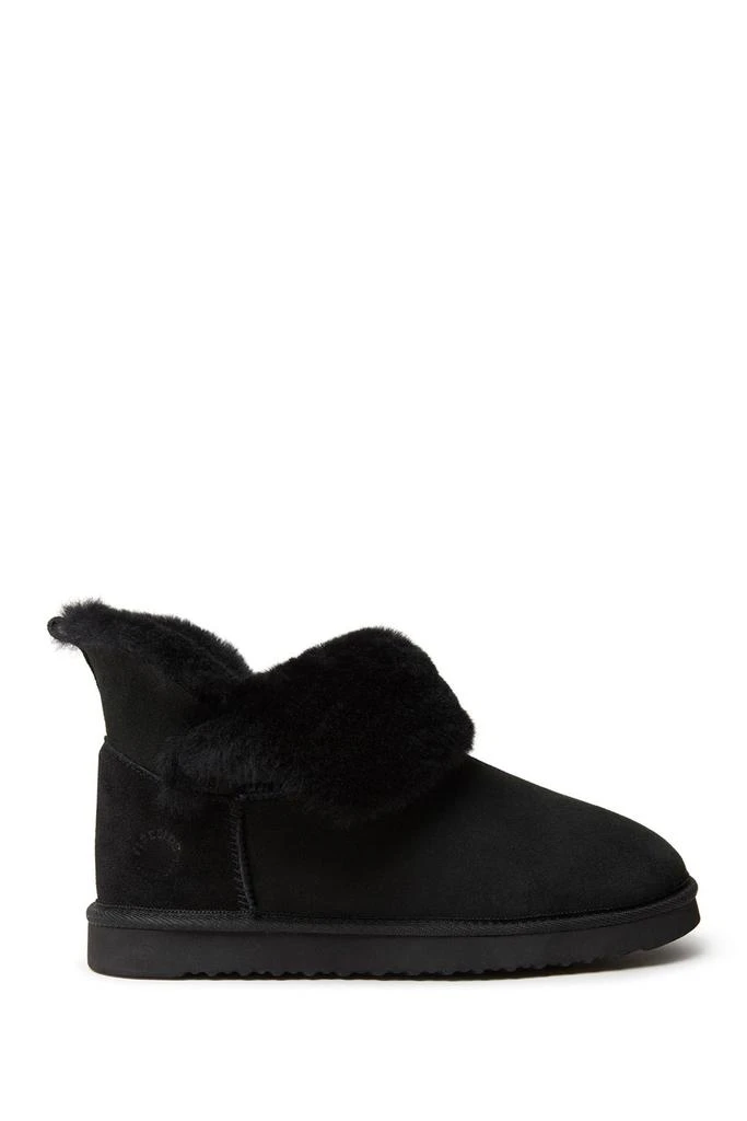 Dear Foams Perth Genuine Shearling Foldover Bootie 3