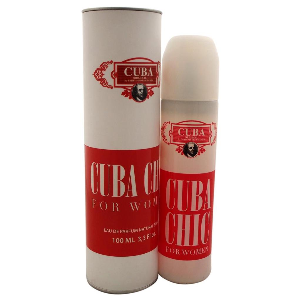 Cuba Cuba W-8360 3.3 oz Cuba Chic EDP Spray for Women