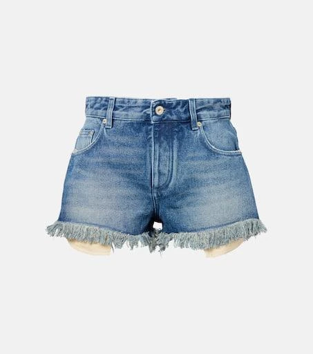 Loewe Paula's Ibiza Anagram denim shorts 1