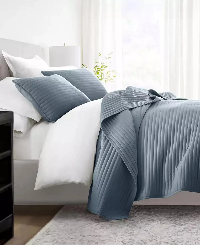 IENJOY HOME Stripe Stitch 3-Pc. Quilt Set 9