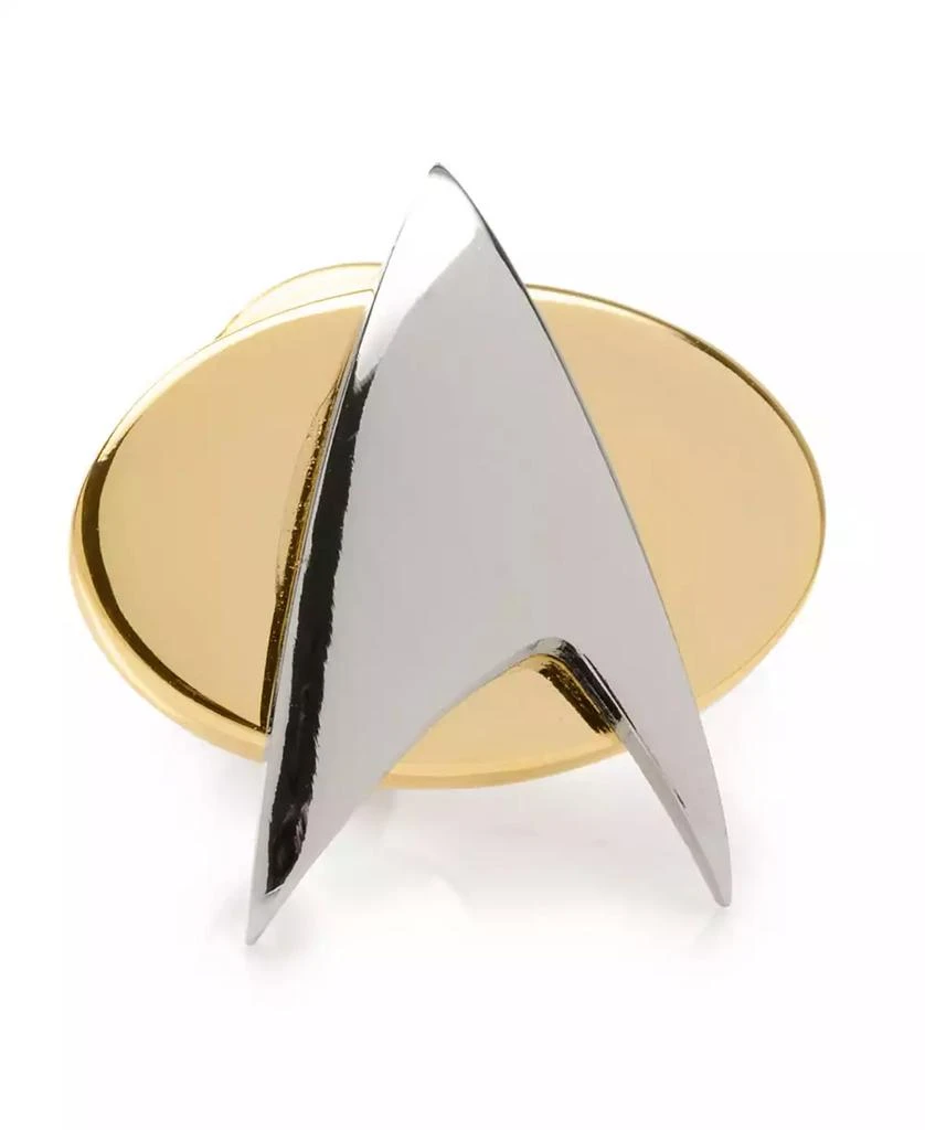 Star Trek Men's Two-tone Delta Shield Lapel Pin 1