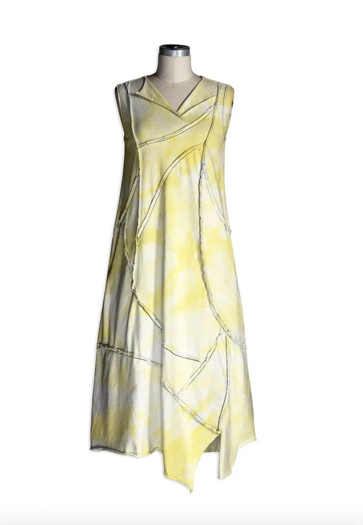 flutter sleeve a line wedding dress Silk Flutter Sleeve A-Line Midi Wedding Dress Daina Custom (14-18 US, 46-50 EU) / Off-white