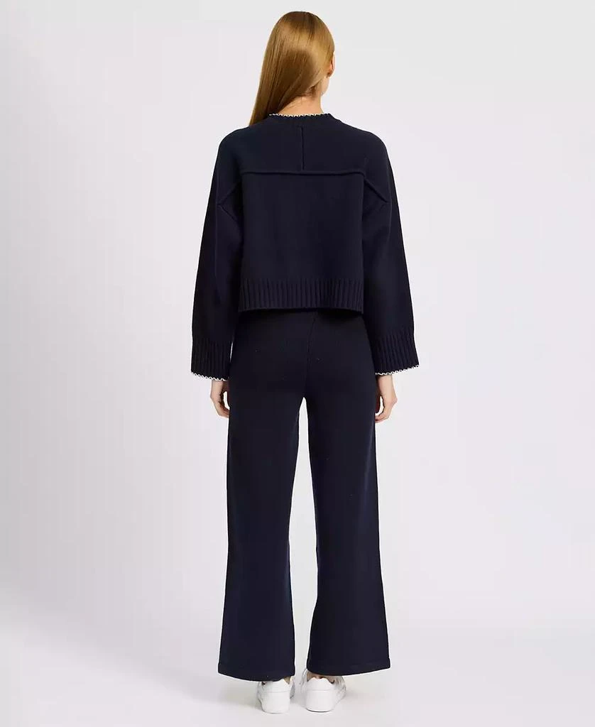 En Saison Women's Rochelle Scalloped-Trim Cardigan 2