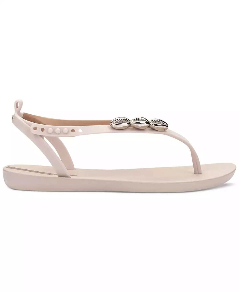 Ipanema Salty II Metallic Shell Detail Thong Sandals 7