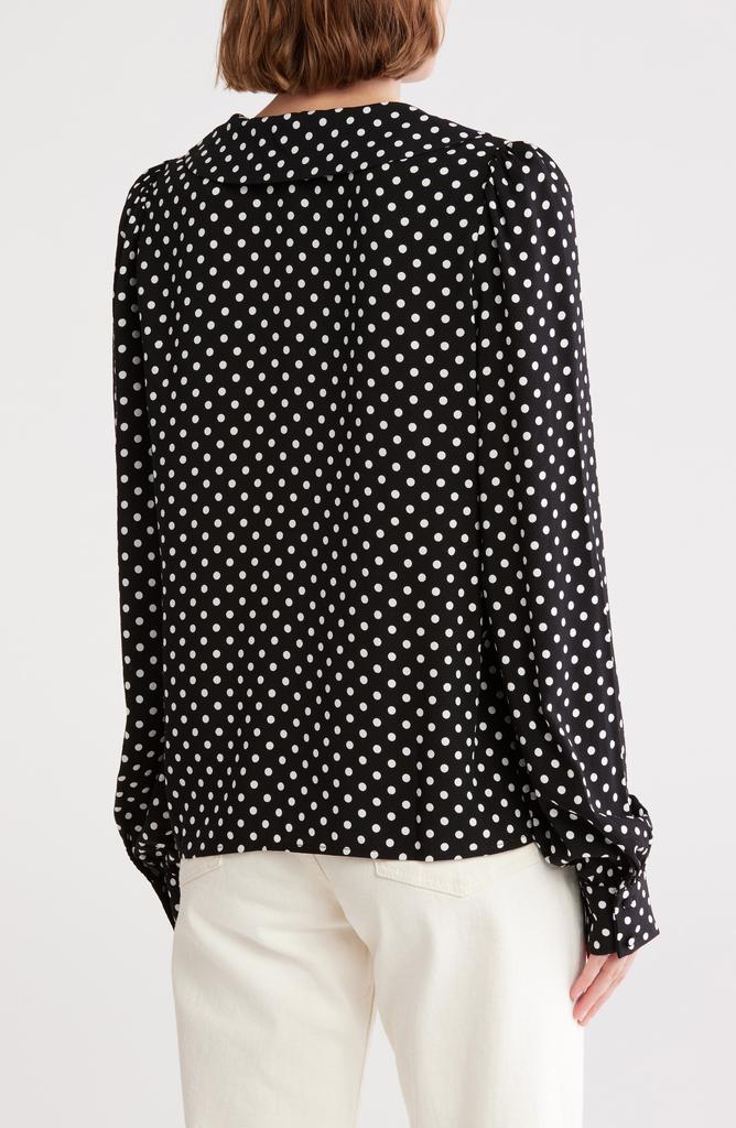 VERO MODA Louisa Lace Collar Long Sleeve Top