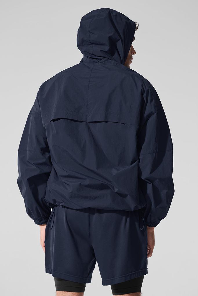 Alo Vantage Nylon Ripstop Track Jacket - Navy