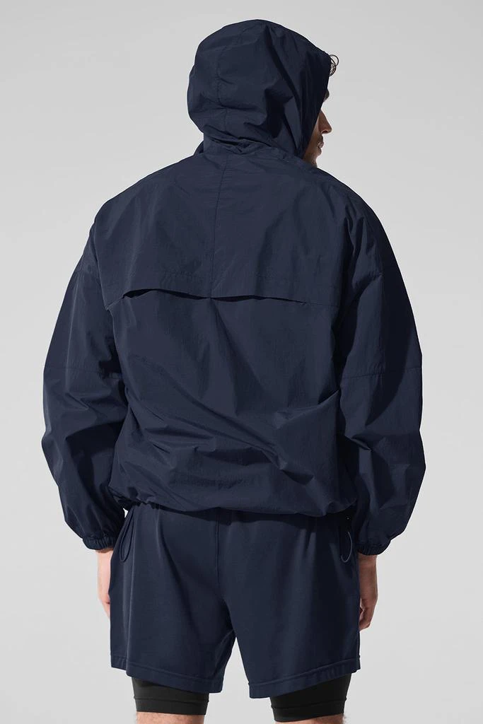 Alo Vantage Nylon Ripstop Track Jacket - Navy 2