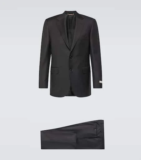 Canali Single-breasted wool suit 1