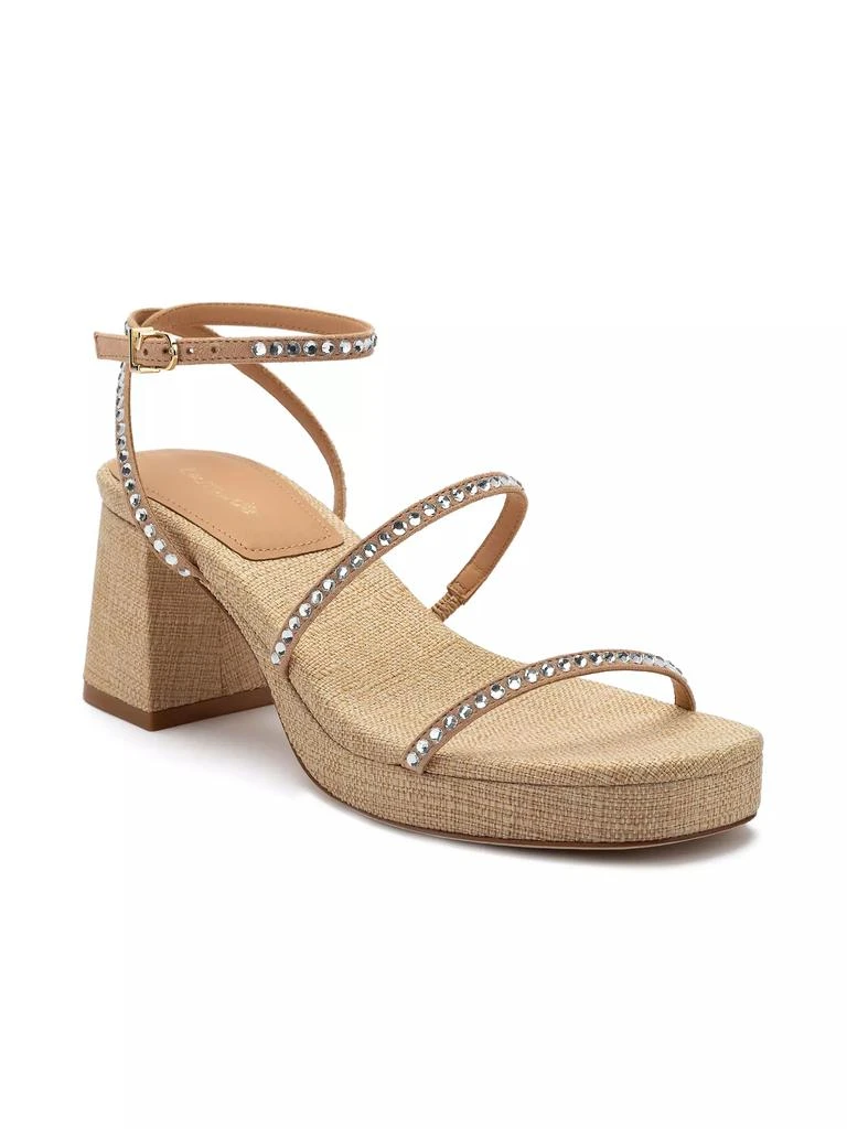 Larroudé Gio 60MM Crystal-Embellished Suede Sandals 2