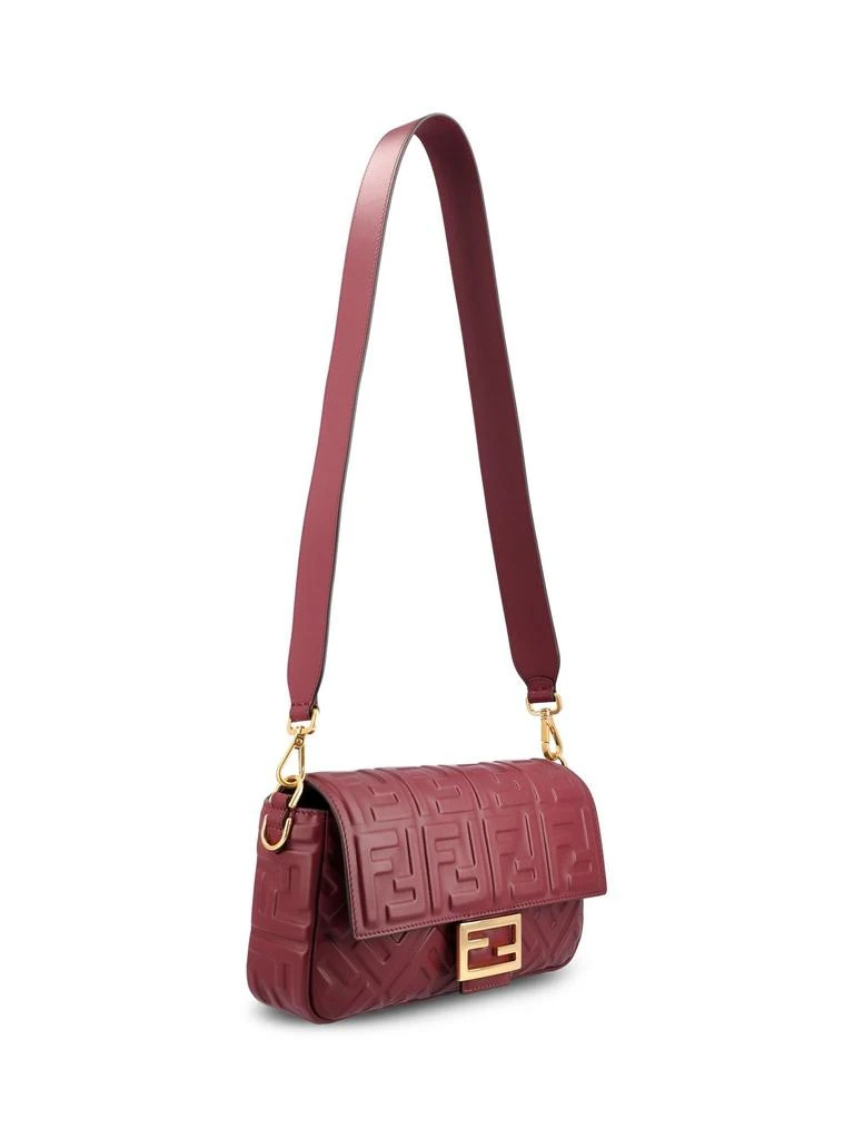 Fendi Fendi Baguette FF Embossed Shoulder bag 3