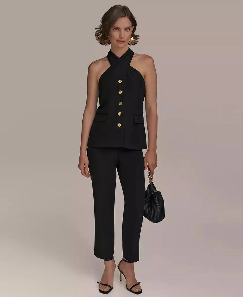 Donna Karan Women's Halter Vest, Regular & Petite 6
