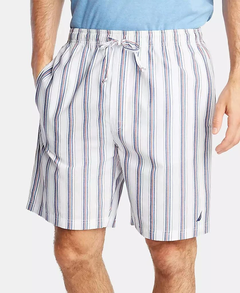 Nautica Men's Cotton Striped Pajama Shorts 1