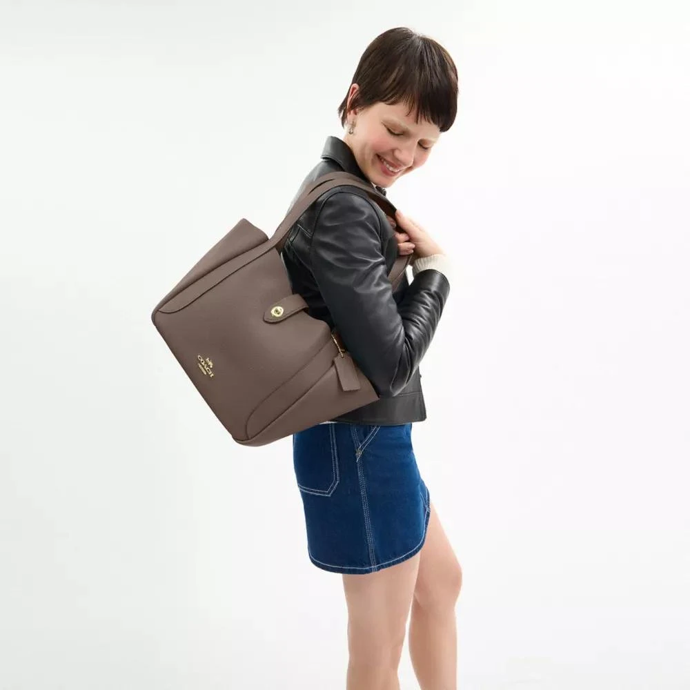 Coach Hadley Turnlock Tote Bag 2