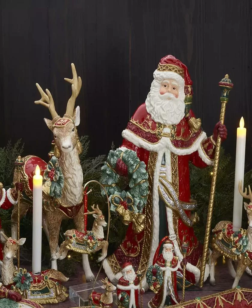 Fitz and Floyd Noel Holiday Grand Santa Figurine, 19.25-in 5