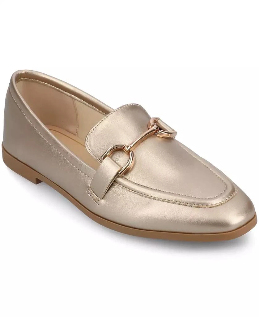 Journee Collection Women's Mizza Square Toe Dress Flats 1