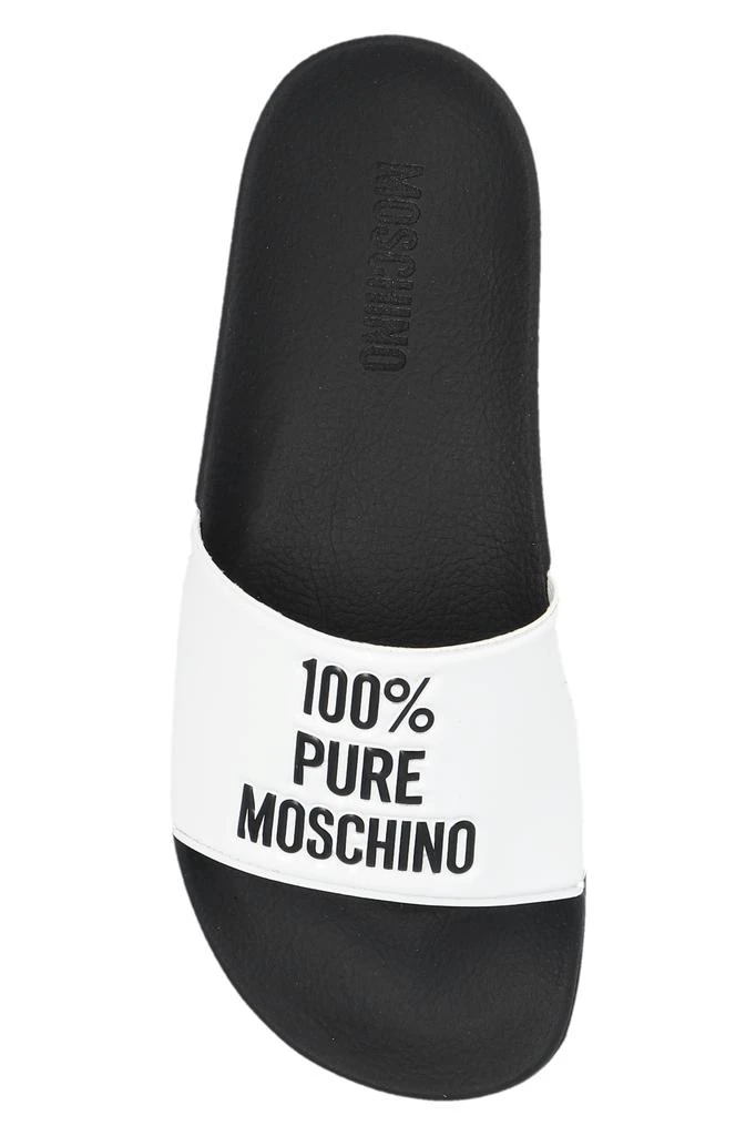 Moschino Slides with logo 6