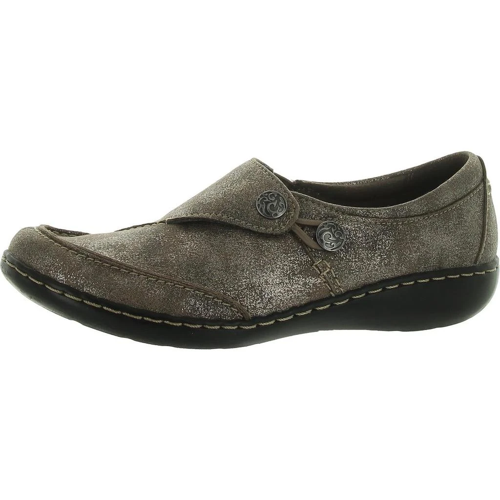 Clarks Ashland Lane Womens Leather Slip On Loafers 2