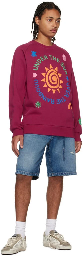 Double Rainbouu Purple 'Under The Sun' Sweatshirt 4