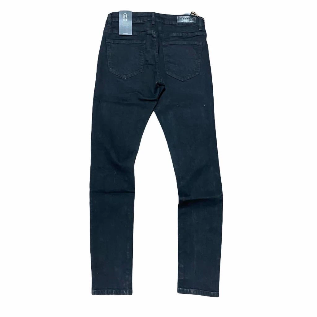 Karter Collection Men's Noah Jeans In Black 2