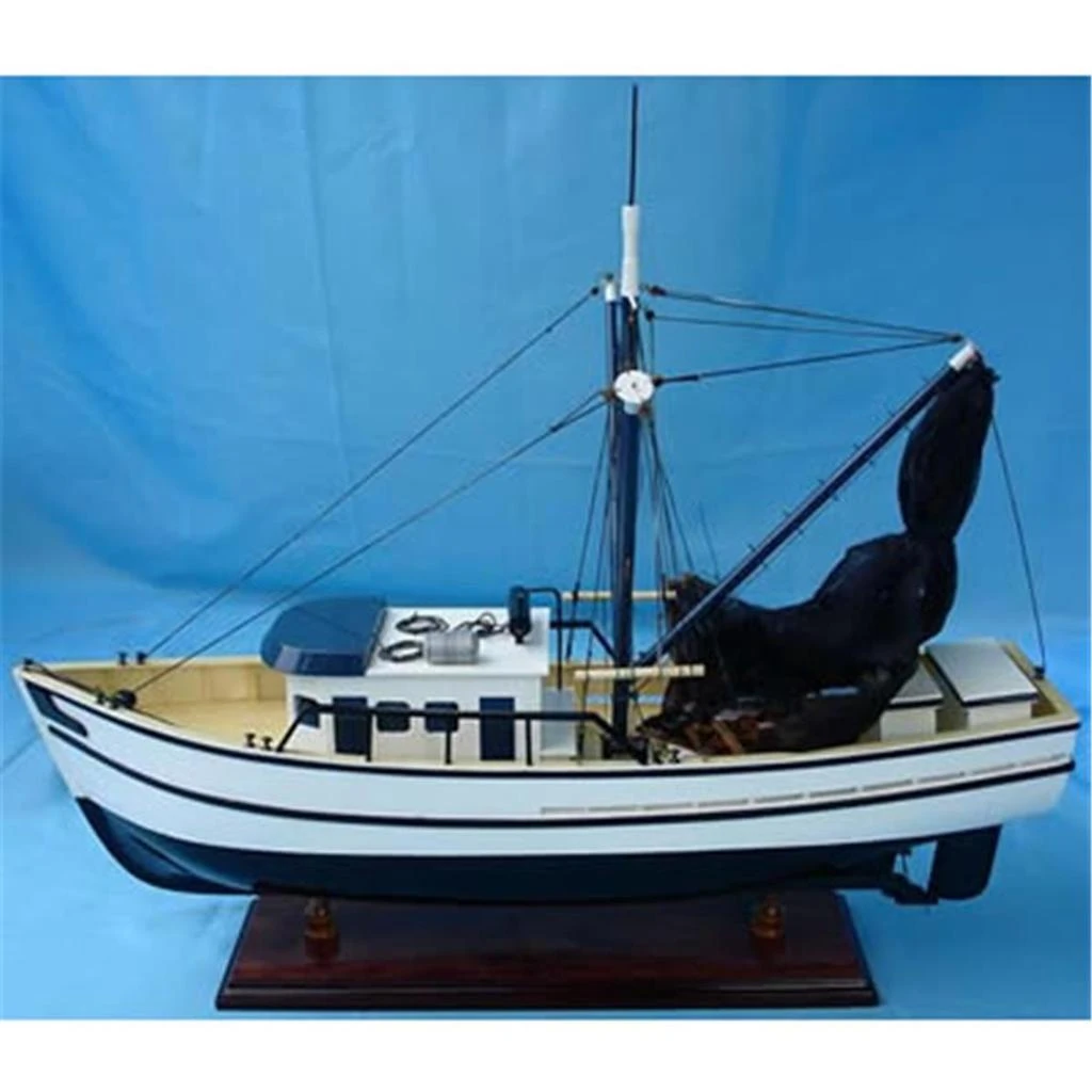 Old Modern Handicrafts Shrimp Boat Model Boat 1