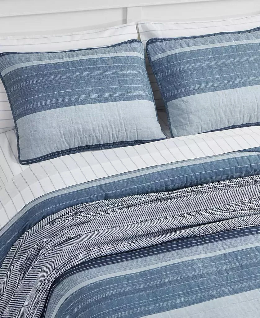 Nautica Ridgeport Reversible 2 Piece Quilt Set 2