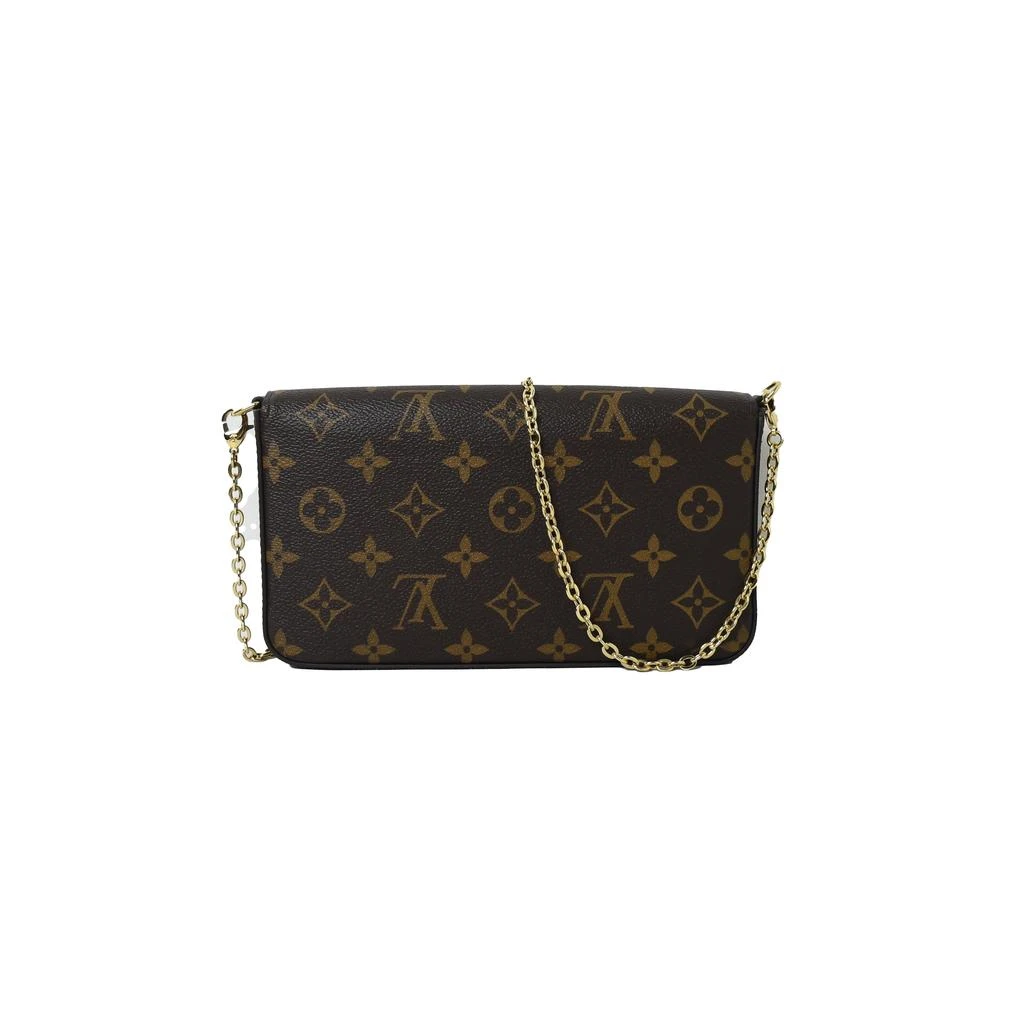 LOUIS VUITTON Louis Vuitton Vivienne Pochette Felicie Hollywood Bag With Chain Brown 3
