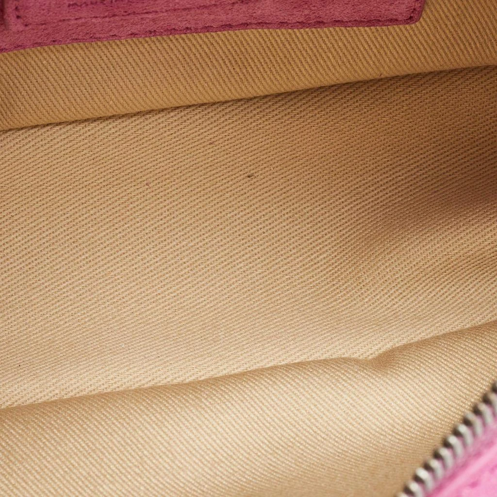 Jacquemus Jacquemus Pink Suede Le Baneto Shoulder Bag 7