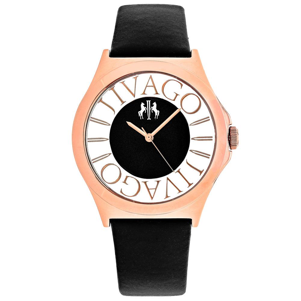 JIVAGO Women's Black dial Watch