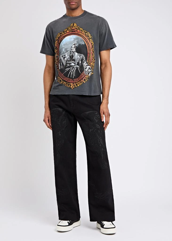 Warren Lotas Mirror printed cotton T-shirt 4