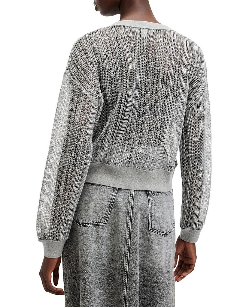 ALL SAINTS Giana Sheer Sweatshirt 3