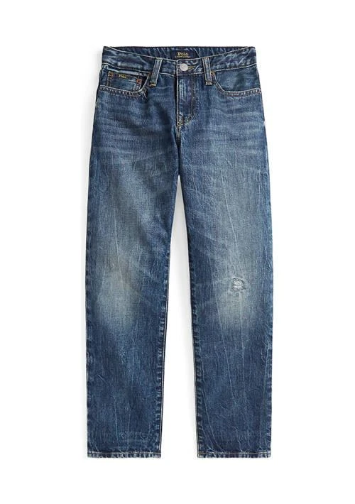 Ralph Lauren Lauren Childrenswear Boys 8 20 Hampton Straight Distressed Jeans 1