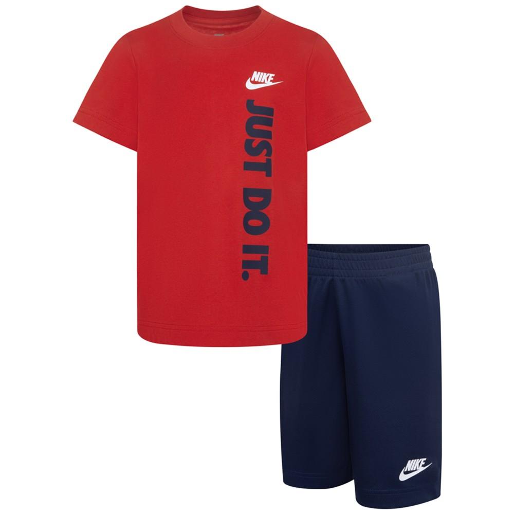 Nike Toddler Boys Just Do It T-shirt and Shorts, 2 Piece Set