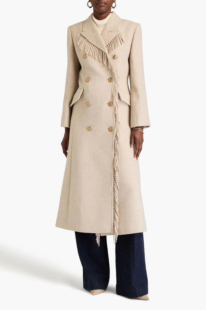 BY MALENE BIRGER Gardenia double-breasted wool-blend coat 2