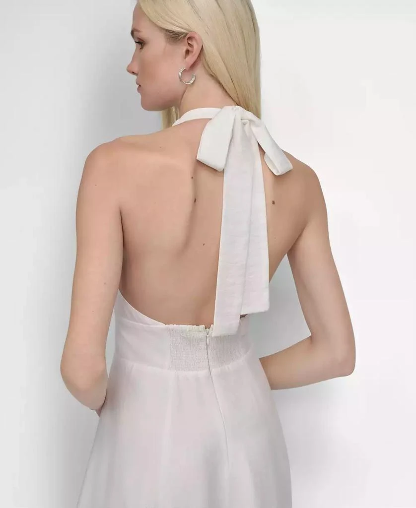 Women's Halter V-Neck Tie-Back Midi Dress On Sale Now with Up to 74% Off | Discover Exclusive Deals & Savings at BeyondStyle Authentic DKNY dress|women's fashion|dresses with Limited-Time Discounts, Free Women's Halter V-Neck Tie-Back Midi Dress On Sale Now with Up to 74% Off | Discover Exclusive Deals & Savings at BeyondStyle Authentic DKNY dress|women's fashion|dresses with Limited-Time Discounts, Free