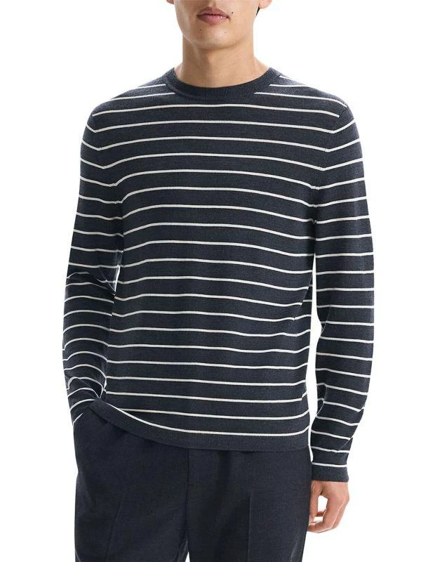 Theory Striped Wool Sweater 1