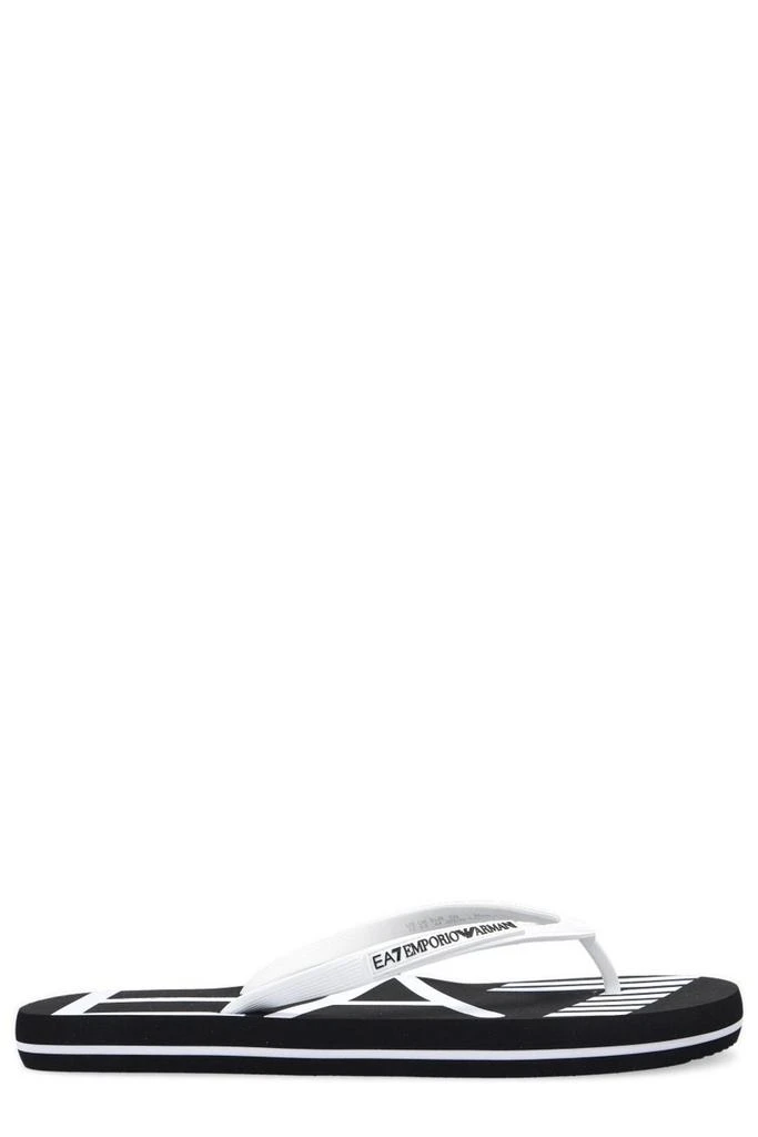 Emporio Armani Ea7 Emporio Armani Logo-Printed Slip-On Flip Flops 1