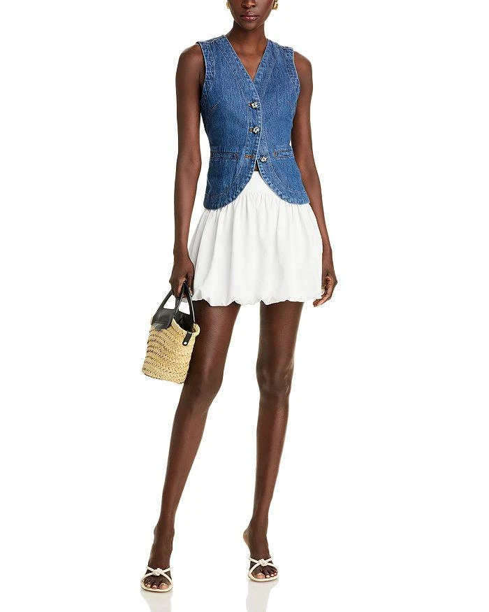 AQUA Bubble Mini Skirt - Exclusive 2