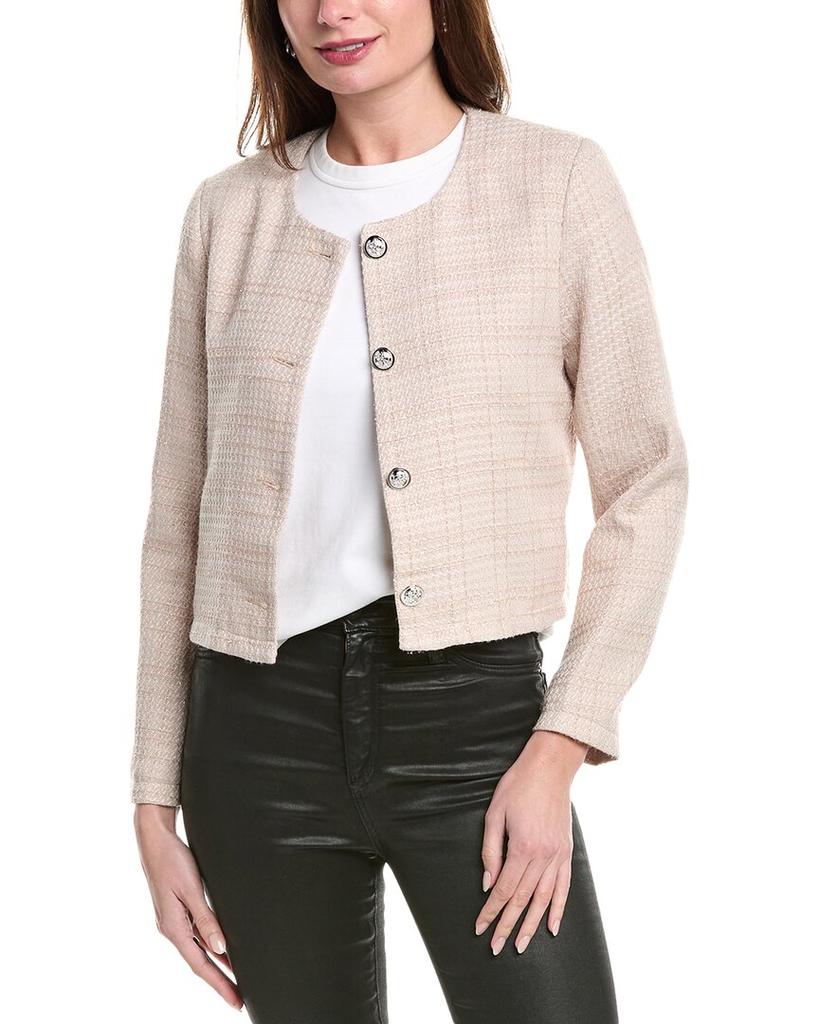 BCBG Cropped Tweed Jacket - Jackets - Compare Prices from 10