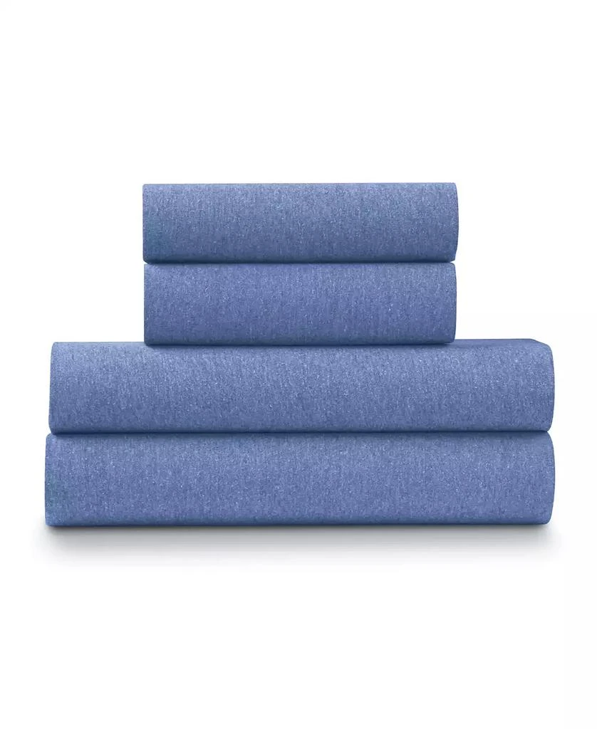 Ella Jayne Soft Heather Jersey Knit 3-Pc. Sheet Set, Twin XL 1
