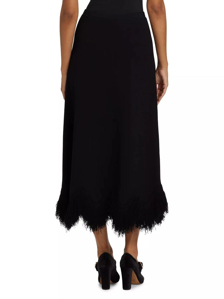 Ulla Johnson Paulina Fringe Knit Maxi-Skirt 5