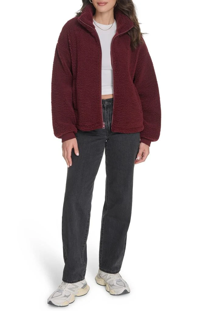 Levi
s Zip Front Teddy Jacket 5