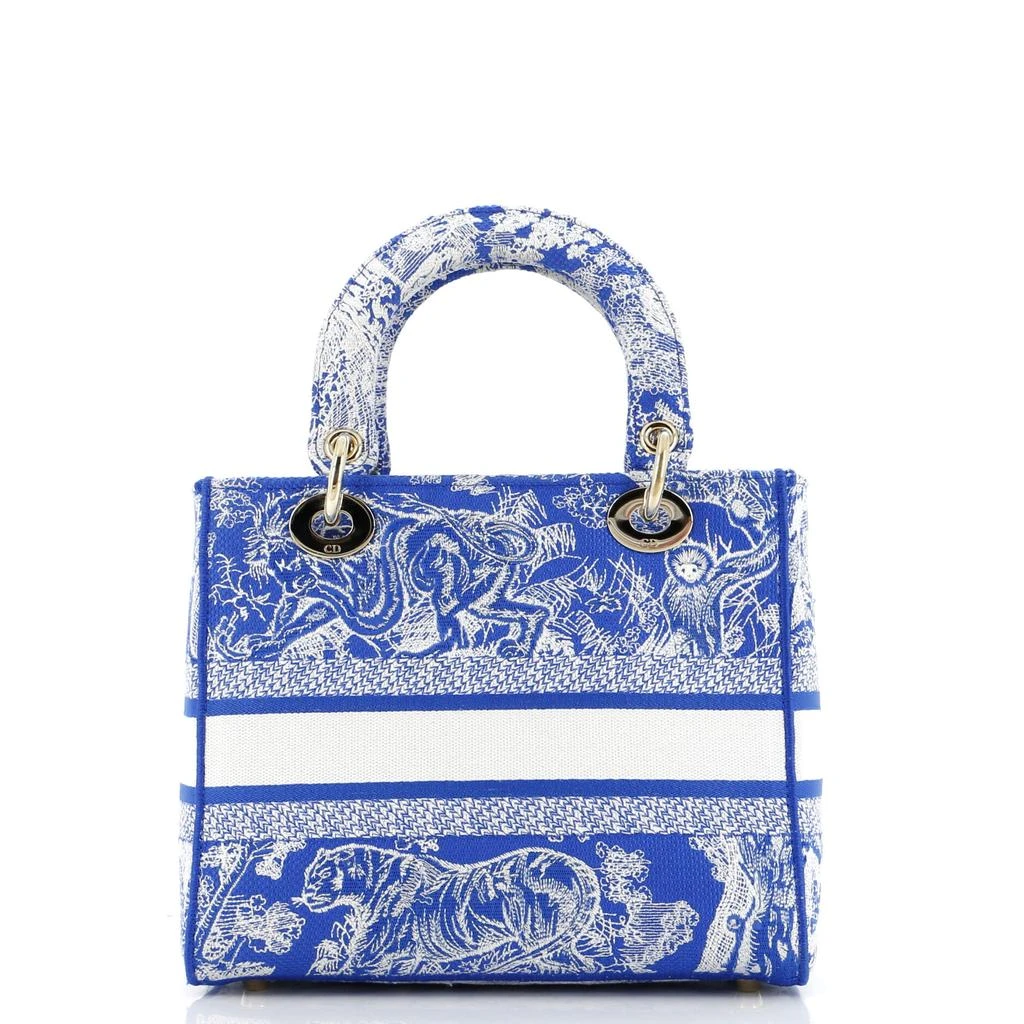 Dior Lady D-Lite Bag Embroidered Canvas Medium 3