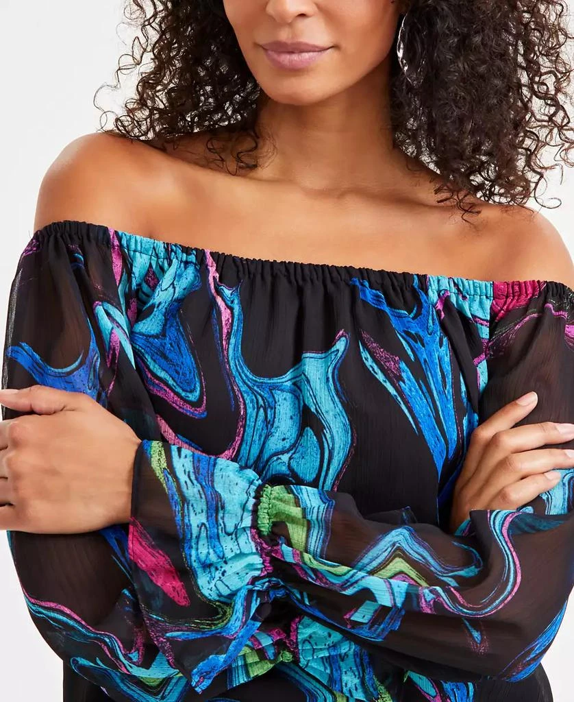 INC International Women's Off-The-Shoulder Top, Exclusively at Macy's 3