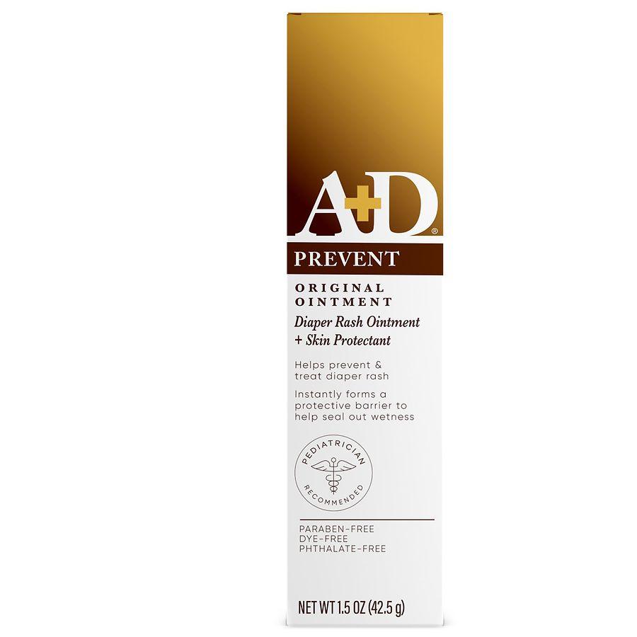 A+D Original Diaper Rash + Skin Protectant Ointment